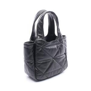 Prada Handbag Nappa Black Leather
